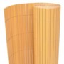 Double-sided yellow garden fence 110x300 cm by vidaXL, fence panels - Ref: Foro24-317153, Price: 40,69 €, Discount: %