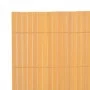 Doppelseitiger gelber Gartenzaun 110x300 cm von vidaXL, Zaunpaneele - Ref: Foro24-317153, Preis: 39,91 €, Rabatt: %