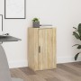 Aparador madera contrachapada color roble Sonoma 40x33x70 cm