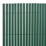 Grüner doppelseitiger Gartenzaun 110x400 cm von vidaXL, Zaunpaneele - Ref: Foro24-317157, Preis: 49,91 €, Rabatt: %