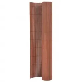Brown double-sided garden fence 110x400 cm by vidaXL, fence panels - Ref: Foro24-317159, Price: 62,80 €, Discount: %