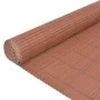 Brown double-sided garden fence 110x400 cm by vidaXL, fence panels - Ref: Foro24-317159, Price: 64,49 €, Discount: %
