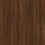 Mueble para TV madera contrachapada roble marrón 80x31,5x36 cm