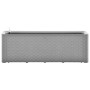 Flowerbed with automatic irrigation system gray 100x43x33 cm by vidaXL, Pots and planters - Ref: Foro24-317576, Price: 122,67...