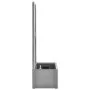 Arriate con enrejado y sistema de riego automático gris de vidaXL, Maceteros y jardineras - Ref: Foro24-317578, Precio: 146,9...