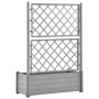 Stone gray PP trellis planter 100x43x142 cm by vidaXL, Pots and planters - Ref: Foro24-317582, Price: 137,46 €, Discount: %