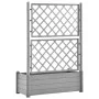 Stone gray PP trellis planter 100x43x142 cm by vidaXL, Pots and planters - Ref: Foro24-317582, Price: 135,34 €, Discount: %