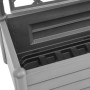 Stone gray PP trellis planter 100x43x142 cm by vidaXL, Pots and planters - Ref: Foro24-317582, Price: 137,46 €, Discount: %