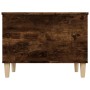 Mesa de centro madera contrachapada roble ahumado 60x44,5x45 cm