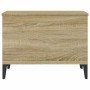 Mesa de centro madera contrachapada roble Sonoma 60x44,5x45 cm