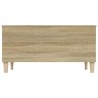 Mesa de centro madera contrachapada roble Sonoma 90x44,5x45 cm