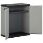Gartenabfallschrank PP grau und schwarz 68x40x85 cm von vidaXL, Mülltonnen und Mülltonnen - Ref: Foro24-340987, Preis: 119,14...
