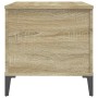 Mesa de centro madera contrachapada roble Sonoma 90x44,5x45 cm
