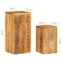 Plant stands 2 units solid mango wood by vidaXL, Pot stands - Ref: Foro24-320804, Price: 155,04 €, Discount: %