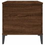Mesa de centro madera contrachapada roble marrón 90x44,5x45 cm