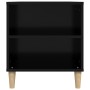 Mueble para TV madera contrachapada negro 102x44,5x50 cm