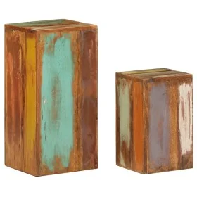 Plant stands 2 units solid recycled wood by vidaXL, Pot stands - Ref: Foro24-320806, Price: 97,25 €, Discount: %