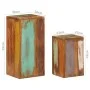 Plant stands 2 units solid recycled wood by vidaXL, Pot stands - Ref: Foro24-320806, Price: 97,25 €, Discount: %