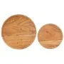 Set of 2 solid acacia wood and steel coffee tables by vidaXL, Coffee table - Ref: Foro24-321706, Price: 115,11 €, Discount: %