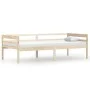 Bettgestell aus massivem Kiefernholz, 90 x 200 cm von vidaXL, Betten und Lattenroste - Ref: Foro24-322051, Preis: 113,81 €, R...
