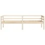 Solid pine wood bed frame 90x200 cm by vidaXL, Beds and slatted bases - Ref: Foro24-322051, Price: 113,81 €, Discount: %