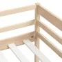 Bettgestell aus massivem Kiefernholz, 90 x 200 cm von vidaXL, Betten und Lattenroste - Ref: Foro24-322051, Preis: 113,81 €, R...