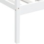 Solid white pine wood bed frame 90x200 cm by vidaXL, Beds and slatted bases - Ref: Foro24-322052, Price: 122,88 €, Discount: %