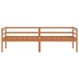 Solid pine wood bed frame honey brown 90x200 cm by vidaXL, Beds and slatted bases - Ref: Foro24-322053, Price: 69,36 €, Disco...