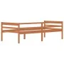 Solid pine wood bed frame honey brown 90x200 cm by vidaXL, Beds and slatted bases - Ref: Foro24-322053, Price: 69,36 €, Disco...