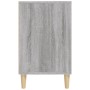 Mueble zapatero madera contrachapada gris Sonoma 102x36x60 cm