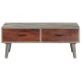 Solid gray rough mango wood coffee table 100x60x40 cm by vidaXL, Coffee table - Ref: Foro24-321808, Price: 156,05 €, Discount: %