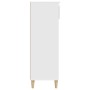 Mueble zapatero madera contrachapada blanco 40x36x105 cm