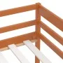 Honey brown pine wood bed with drawers and wardrobe 90x200 cm by vidaXL, Beds and slatted bases - Ref: Foro24-322058, Price: ...