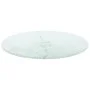 White tempered glass marble design table top Ø30x0.8 cm by vidaXL, Table tops - Ref: Foro24-322245, Price: 18,51 €, Discount: %