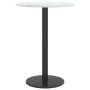White tempered glass marble design table top Ø30x0.8 cm by vidaXL, Table tops - Ref: Foro24-322245, Price: 18,51 €, Discount: %