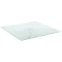 Marmor-Design-Tischplatte, weißes gehärtetes Glas, 30 x 30 cm, 6 mm von vidaXL, Tischplatten - Ref: Foro24-322252, Preis: 18,...