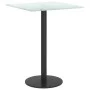Marmor-Design-Tischplatte, weißes gehärtetes Glas, 30 x 30 cm, 6 mm von vidaXL, Tischplatten - Ref: Foro24-322252, Preis: 18,...