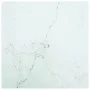 Marble design table top white tempered glass 60x60 cm 6 mm by vidaXL, Table tops - Ref: Foro24-322255, Price: 41,04 €, Discou...