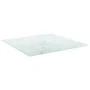 Marble design table top white tempered glass 60x60 cm 6 mm by vidaXL, Table tops - Ref: Foro24-322255, Price: 41,04 €, Discou...