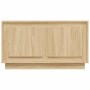 Mueble para TV madera contrachapada roble Sonoma 80x35x45 cm