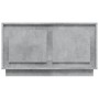 Mueble para TV madera contrachapada gris hormigón 80x35x45 cm
