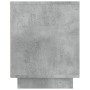 Mueble para TV madera contrachapada gris hormigón 80x35x45 cm