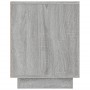 Mueble para TV madera contrachapada gris Sonoma 80x35x45 cm