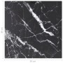 Black tempered glass marble design table board 30x30 cm 6 mm by vidaXL, Table tops - Ref: Foro24-322268, Price: 15,60 €, Disc...