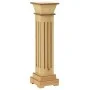 Support for square pillar plants light wood 17x17x66 cm MDF by vidaXL, Pot stands - Ref: Foro24-323968, Price: 62,36 €, Disco...