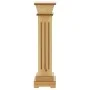 Support for square pillar plants light wood 17x17x66 cm MDF by vidaXL, Pot stands - Ref: Foro24-323968, Price: 62,36 €, Disco...