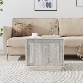 Mesa de centro madera contrachapada gris Sonoma 51x50x44 cm Mesa de centro madera contrachapada gris Sonoma 51x50x44 cm
