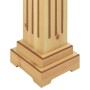 Quadratische Säule Pflanzenstütze helles Holz 17x17x66 cm MDF von vidaXL, Topfständer - Ref: Foro24-323968, Preis: 63,60 €, R...