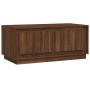 Mesa de centro madera contrachapada marrón roble 102x50x44 cm en Mesas de centro | Comprar online en Foro24