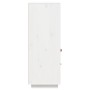 Aparador alto madera maciza de pino blanco 100x40x108,5 cm